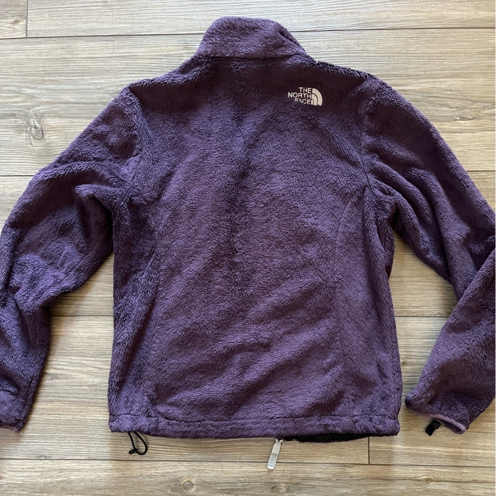 The North Face Dark Purple Sherpa Full Zip Jacket Women’s Small - Picture 7 of 8